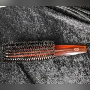 1960's Fuller Brush Co. Vintage Amber Lucite Boar Bristle brush
